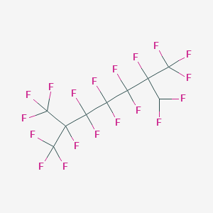 molecular formula C9HF19 B1498281 2-(Difluoromethyl)-1,1,1,2,3,3,4,4,5,5,6,7,7,7-tetradecafluoro-6-(trifluoromethyl)heptane CAS No. 801287-29-6