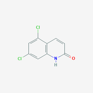 molecular formula C9H5Cl2NO B1498307 5,7-二氯-2-喹啉酮 CAS No. 835903-13-4