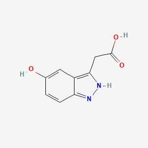 (5-Hydroxy-1H-indazol-3-YL)-acetic acid