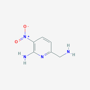 6-(Aminomethyl)-3-nitropyridin-2-amine