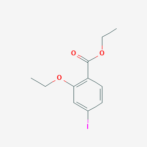 molecular formula C11H13IO3 B1498314 Ethyl 2-ethoxy-4-iodobenzoate CAS No. 855868-64-3