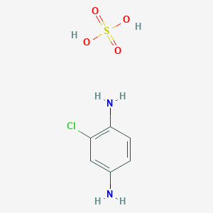 molecular formula C6H9ClN2O4S B149832 2-氯-p-苯二胺硫酸盐 CAS No. 61702-44-1