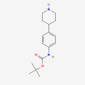 tert-Butyl (4-(piperidin-4-yl)phenyl)carbamate