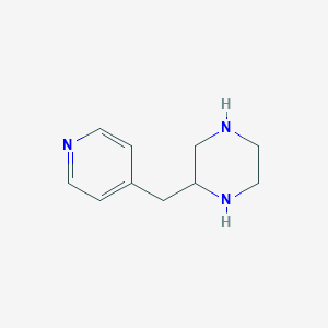 molecular formula C10H15N3 B1498364 2-(Pyridin-4-ylmethyl)piperazine CAS No. 907972-04-7