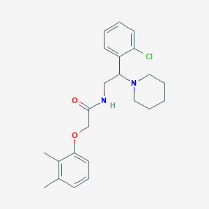 N-[2-(2-chlorophenyl)-2-(piperidin-1-yl)ethyl]-2-(2,3-dimethylphenoxy)acetamide