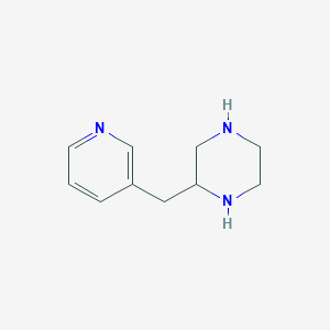 molecular formula C10H15N3 B1498372 2-(Pyridin-3-ylmethyl)piperazine CAS No. 907972-02-5