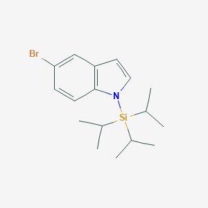 molecular formula C17H26BrNSi B149839 5-Bromo-1-(triisopropylsilyl)-1H-indole CAS No. 128564-66-9