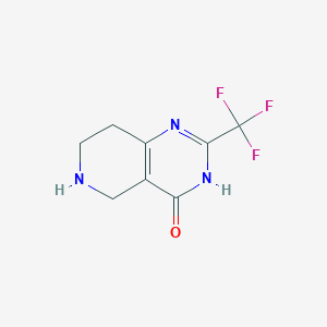 2-(Trifluoromethyl)-5,6,7,8-tetrahydropyrido[4,3-d]pyrimidin-4(1H)-one