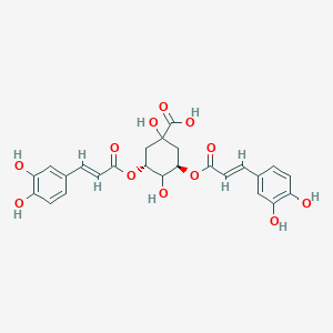 molecular formula C25H24O12 B149841 Isochlorogenic acid A CAS No. 89919-62-0