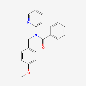 N-(4-methoxybenzyl)-N-(pyridin-2-yl)benzamide