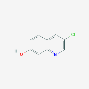 molecular formula C9H6ClNO B1498427 3-Chloroquinolin-7-ol CAS No. 1261598-11-1