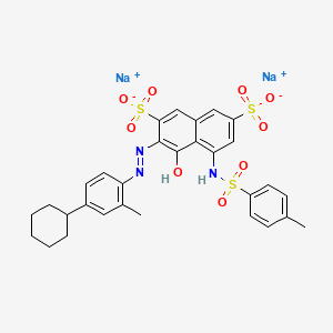 molecular formula C30H29N3Na2O9S3 B1498436 Supranol brilliant red 3B CAS No. 8004-53-3
