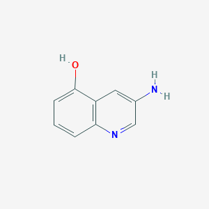 molecular formula C9H8N2O B1498440 3-Aminoquinolin-5-OL CAS No. 1261625-77-7