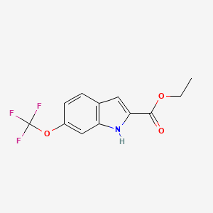 Ethyl 6-(trifluoromethoxy)-1H-indole-2-carboxylate