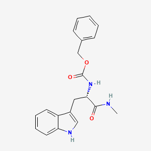 molecular formula C20H21N3O3 B1498451 Z-Trp-nhme 