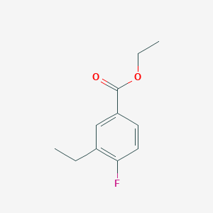 molecular formula C11H13FO2 B1498461 Ethyl 3-ethyl-4-fluorobenzoate CAS No. 1112179-00-6