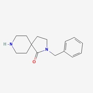 molecular formula C15H20N2O B1498464 2,8-Diazaspiro[4.5]decan-1-one, 2-(phenylmethyl)- 