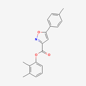 2,3-Dimethylphenyl 5-(4-methylphenyl)-1,2-oxazole-3-carboxylate