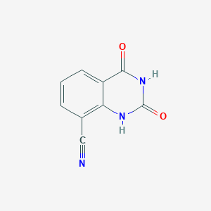 2,4-Dioxo-1,2,3,4-tetrahydroquinazoline-8-carbonitrile