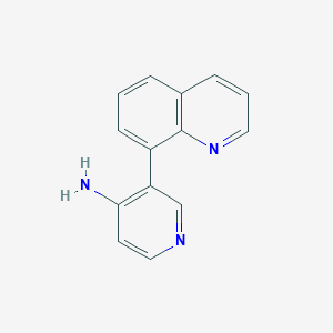 3-(Quinolin-8-yl)pyridin-4-amine