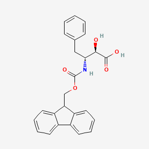 (2R,3R)-3-((((9H-Fluoren-9-yl)methoxy)carbonyl)amino)-2-hydroxy-4-phenylbutanoic acid