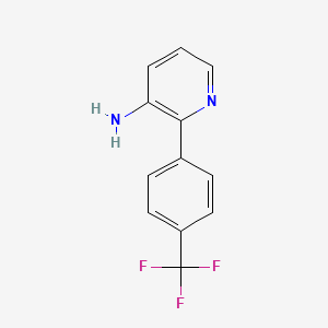 molecular formula C12H9F3N2 B1498495 2-(4-Trifluoromethyl-phenyl)-pyridin-3-ylamine 