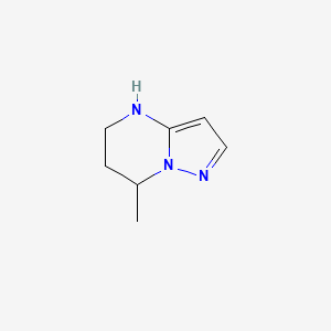 molecular formula C7H11N3 B1498509 7-Methyl-4,5,6,7-tetrahydropyrazolo[1,5-a]pyrimidine CAS No. 1260879-61-5