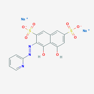 molecular formula C15H9N3Na2O8S2 B1498512 2-(2-Pyridylazo) chromotropic acid disodium salt 