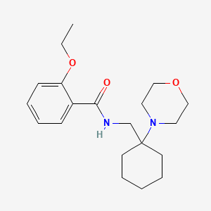 2-ethoxy-N-{[1-(morpholin-4-yl)cyclohexyl]methyl}benzamide