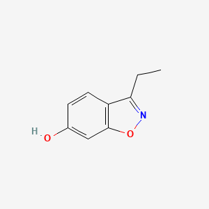 molecular formula C9H9NO2 B1498518 3-Ethylbenzo[d]isoxazol-6-ol 