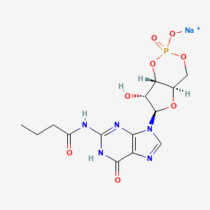 N2-Monobutyrylguanosine 3':5'-cyclic monophosphate sodium salt