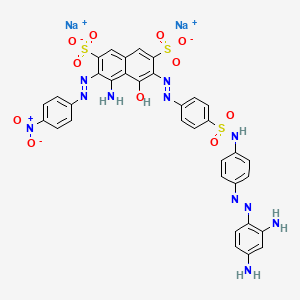 molecular formula C34H25N11Na2O11S3 B1498530 Acid black 242 CAS No. 201792-73-6