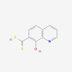 molecular formula C10H7NOS2 B1498538 8-Hydroxy-7-quinolinecarbodithioic acid 