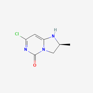 (S)-7-chloro-2-methyl-2,3-dihydroimidazo[1,2-c]pyrimidin-5(1H)-one