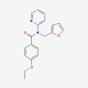 4-ethoxy-N-(furan-2-ylmethyl)-N-(pyridin-2-yl)benzamide