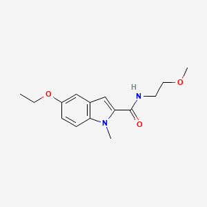 5-ethoxy-N-(2-methoxyethyl)-1-methyl-1H-indole-2-carboxamide