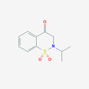 2-isopropyl-2,3-dihydro-4H-1,2-benzothiazin-4-one 1,1-dioxide