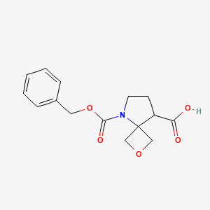 5-((Benzyloxy)carbonyl)-2-oxa-5-azaspiro[3.4]octane-8-carboxylic acid