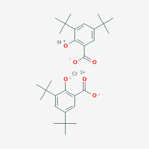 Chromate(1-), bis[3,5-bis(1,1-dimethylethyl)-2-(hydroxy-kappaO)benzoato(2-)-kappaO]-, hydrogen, (T-4)-