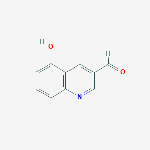 5-Hydroxy-3-quinolinecarbaldehyde