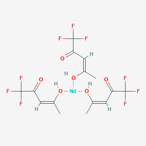 molecular formula C15H15F9NdO6 B1498615 三氟乙酰丙酮钕 CAS No. 37473-67-9