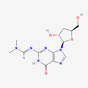 N2-(Dimethylaminomethylidene)-3'-deoxyguanosine