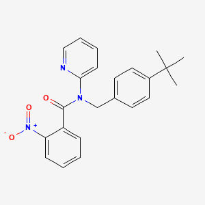 N-(4-tert-butylbenzyl)-2-nitro-N-(pyridin-2-yl)benzamide