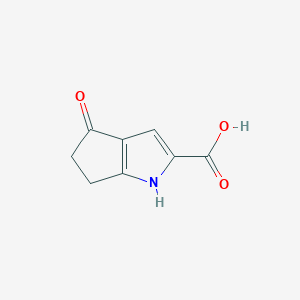 4-Oxo-1,4,5,6-tetrahydrocyclopenta[b]pyrrole-2-carboxylic acid