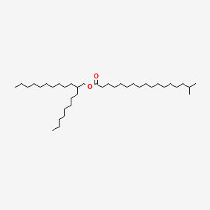 molecular formula C38H76O2 B1498666 Isooctadecanoic acid, 2-octyldodecyl ester CAS No. 93803-87-3