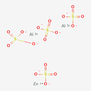 molecular formula Al2O16S4Zn B1498676 Aluminum ZINC sulfate CAS No. 22992-10-5