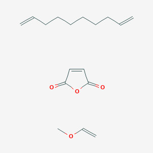 molecular formula C17H26O4 B1498683 2,5-Furandione, polymer with 1,9-decadiene and methoxyethene CAS No. 136392-67-1