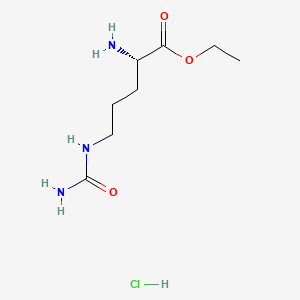 molecular formula C8H18ClN3O3 B1498688 Ethyl N5-(aminocarbonyl)L-ornithine monohydrochloride CAS No. 93964-75-1