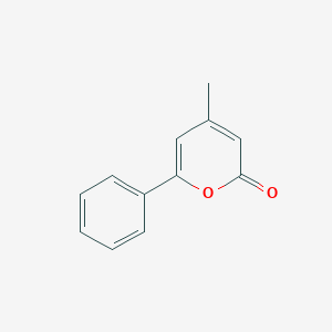 molecular formula C12H10O2 B149869 2H-Pyran-2-one, 4-methyl-6-phenyl- CAS No. 4467-30-5