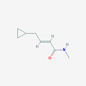 4-Cyclopropyl-N-methylbut-2-enamide